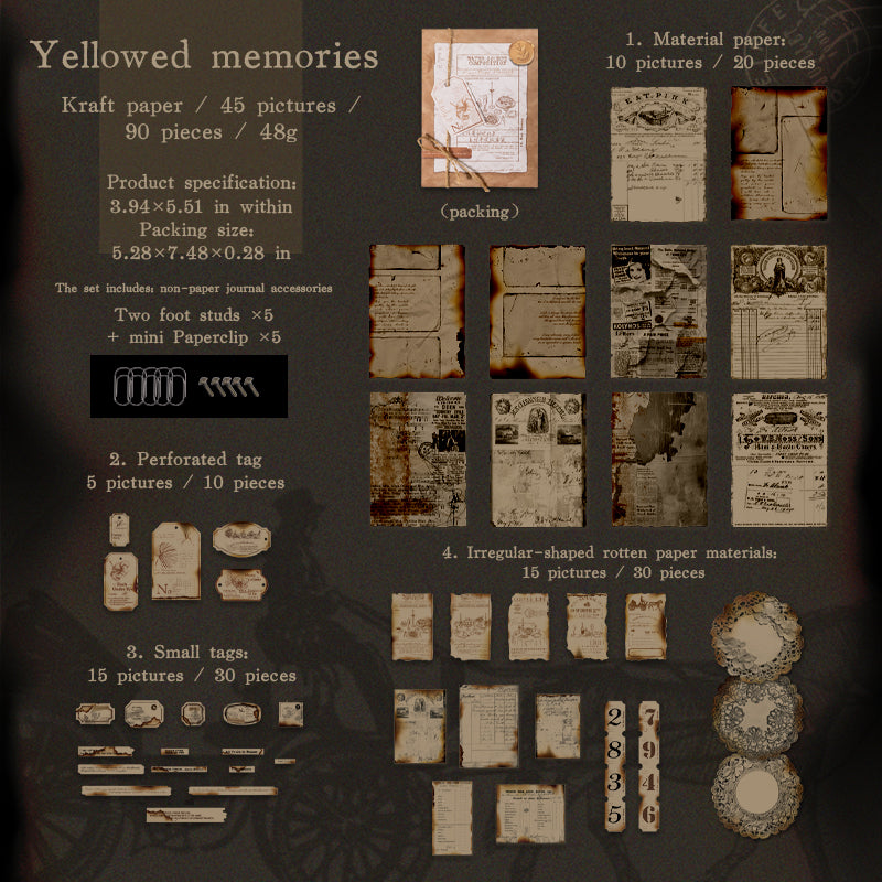 Memories Paper Pack 90pcs