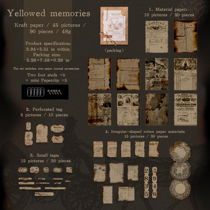 Memories Paper Pack 90pcs