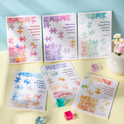 The Fun of Piecing Together Sticker 5pcs