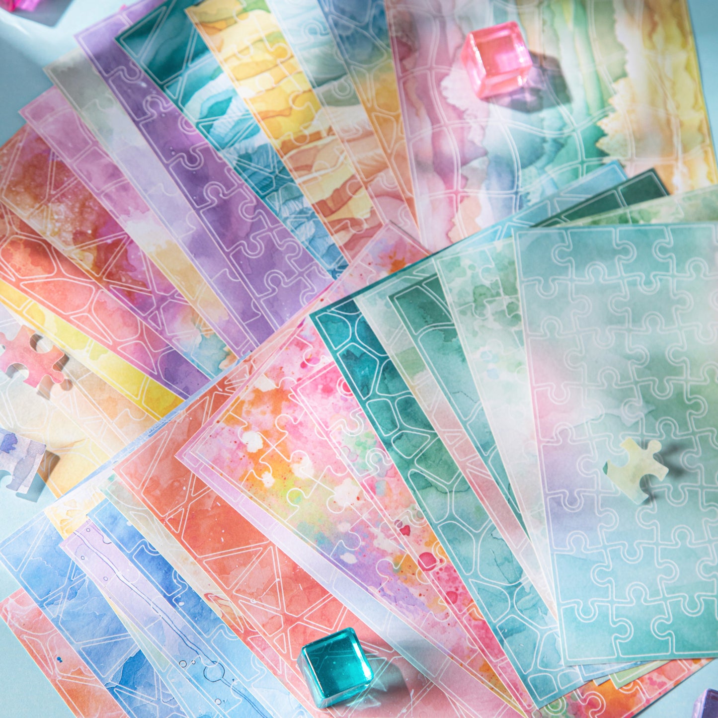 The Fun of Piecing Together Sticker 5pcs