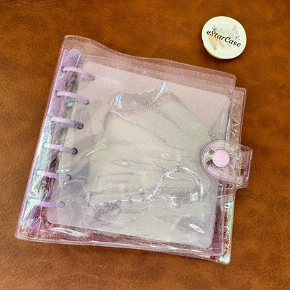 Purple Transparent Inner Page Scrapbooking Book