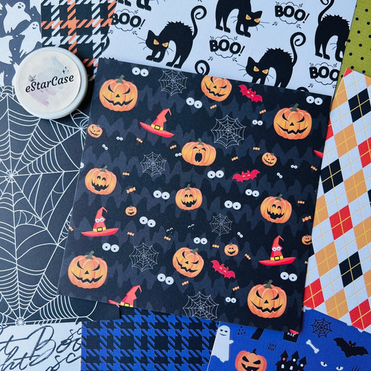 24pcs Halloween Theme Paper 22009