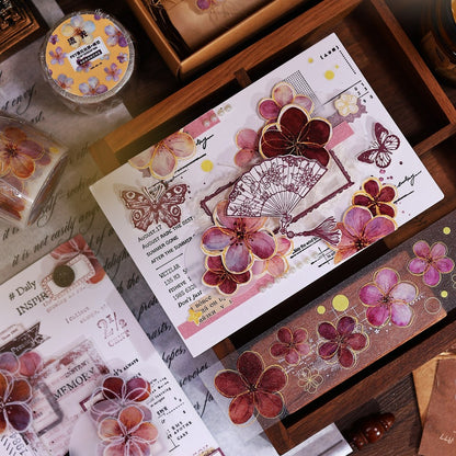 4cm*300cm Stream of Light Flower Tape