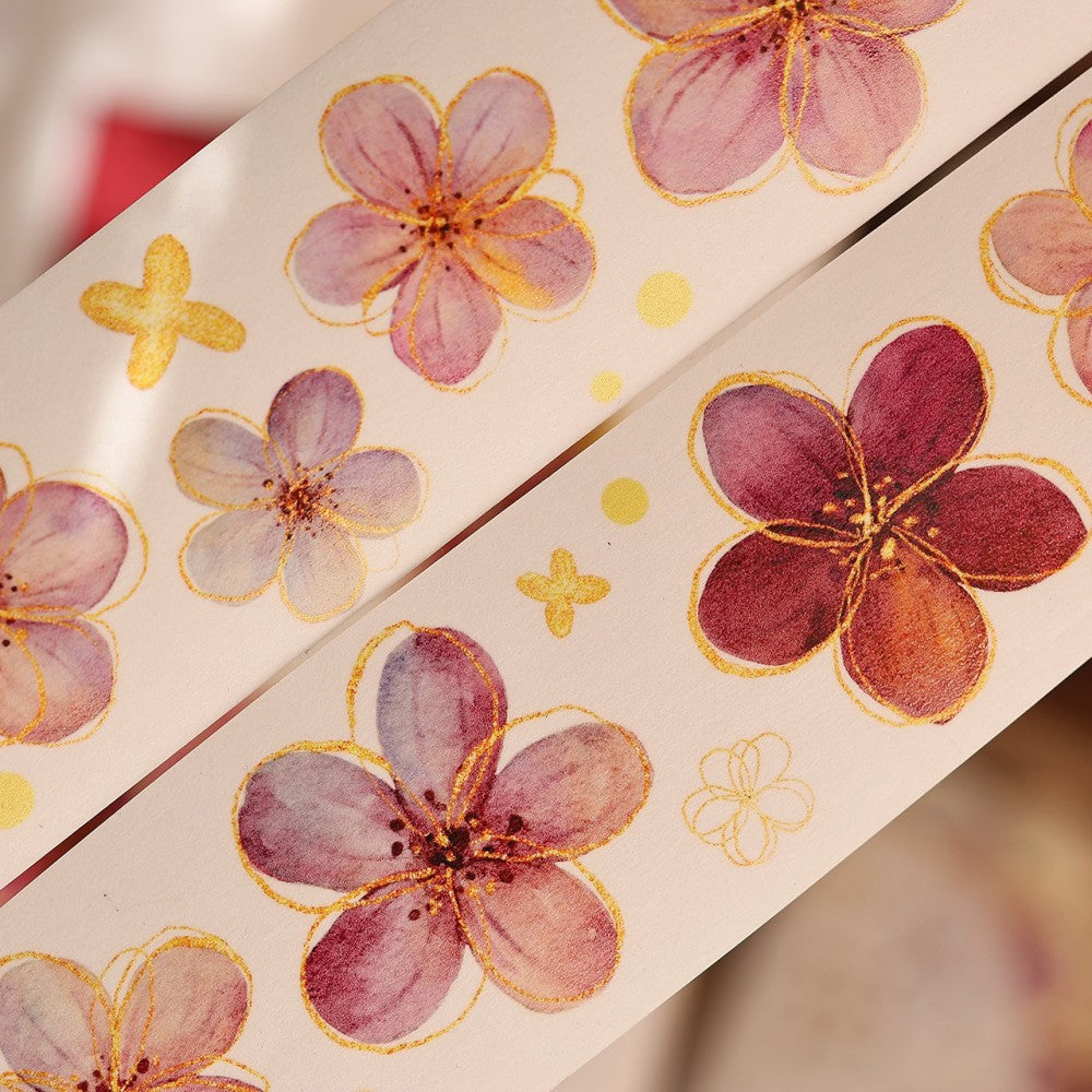 4cm*300cm Stream of Light Flower Tape
