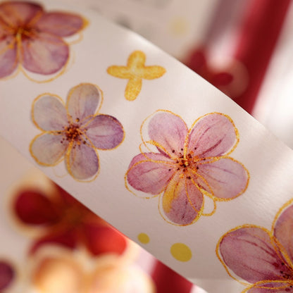 4cm*300cm Stream of Light Flower Tape