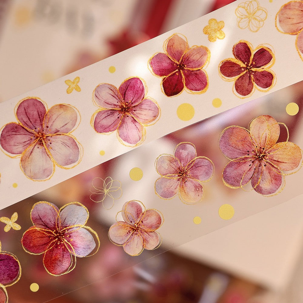 4cm*300cm Stream of Light Flower Tape