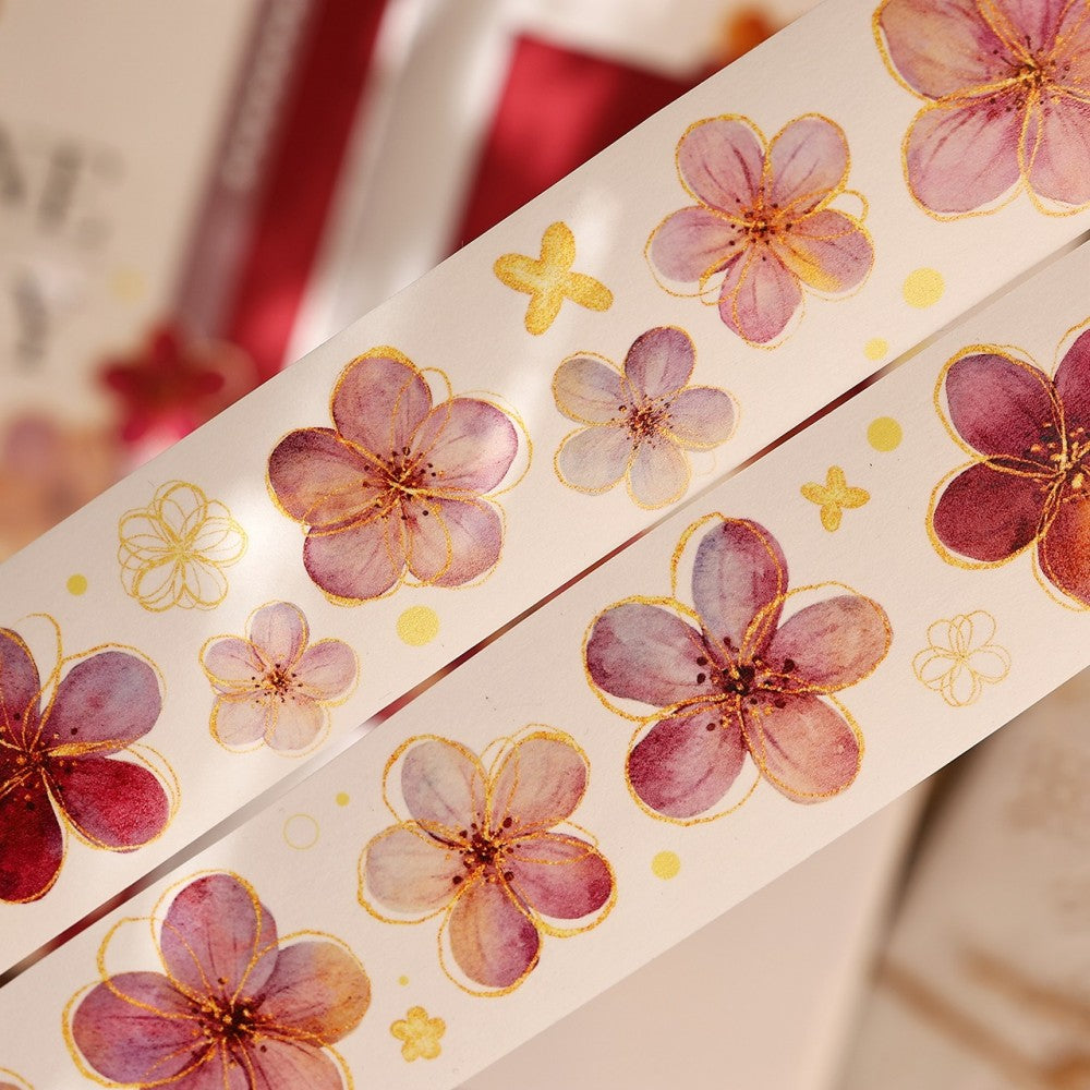 4cm*300cm Stream of Light Flower Tape