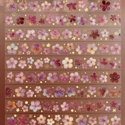 4cm*300cm Stream of Light Flower Tape