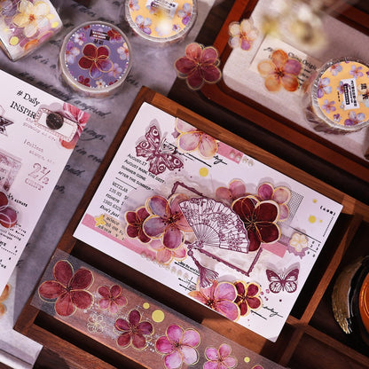 4cm*300cm Stream of Light Flower Tape