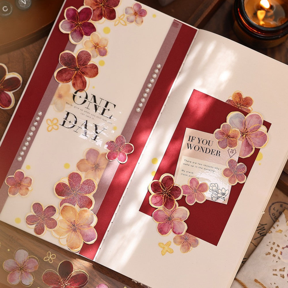 4cm*300cm Stream of Light Flower Tape