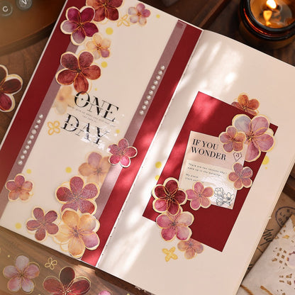 4cm*300cm Stream of Light Flower Tape