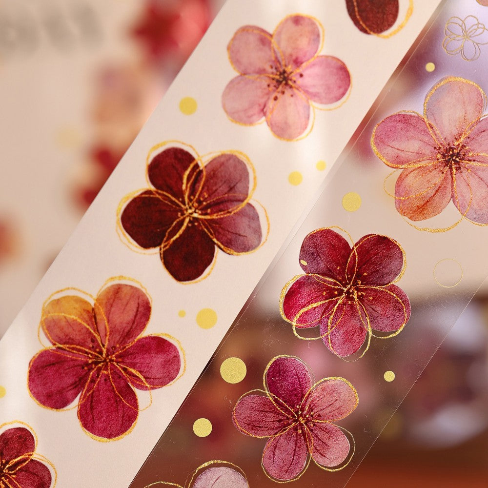 4cm*300cm Stream of Light Flower Tape