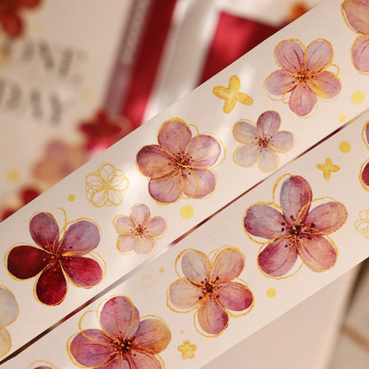 4cm*300cm Stream of Light Flower Tape