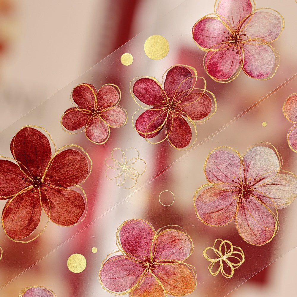 4cm*300cm Stream of Light Flower Tape