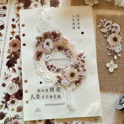 5.5cm*150cm Autumn Flower Tape