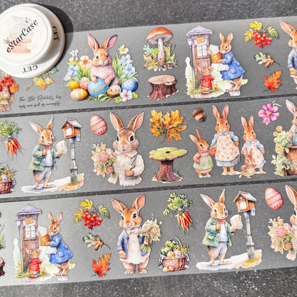 6cm*2m Fairy Tale Rabbit Tape