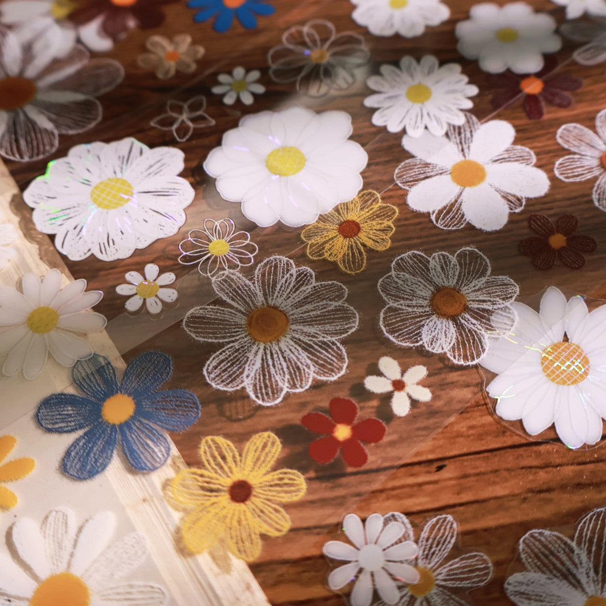 5cm*100cm Die-cutting Velvet Flower Tape