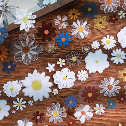 5cm*100cm Die-cutting Velvet Flower Tape