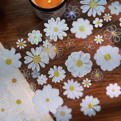 5cm*100cm Die-cutting Velvet Flower Tape