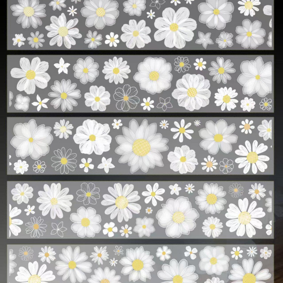 5cm*100cm Die-cutting Velvet Flower Tape