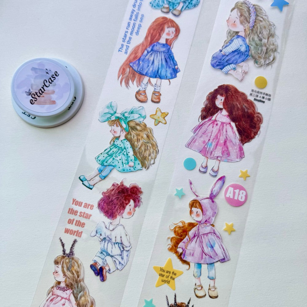 6cm*200cm Little Girl Tape