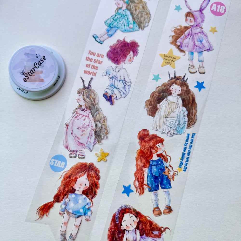 6cm*200cm Little Girl Tape