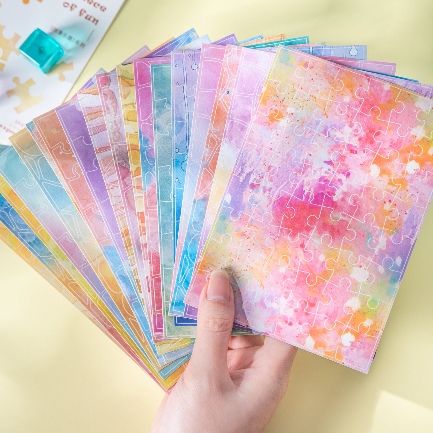 The Fun of Piecing Together Sticker 5pcs