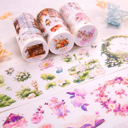 8cm*300cm Spring Rose Tape