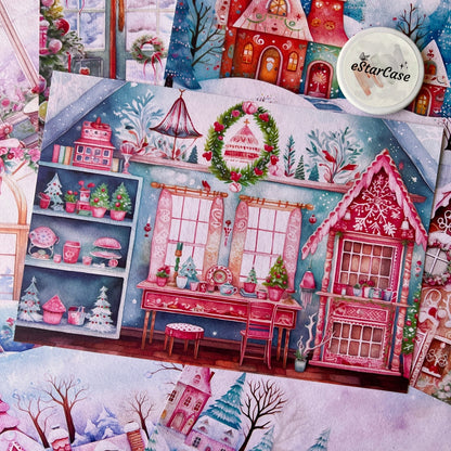 8pcs Christmas Theme Paper DP2453