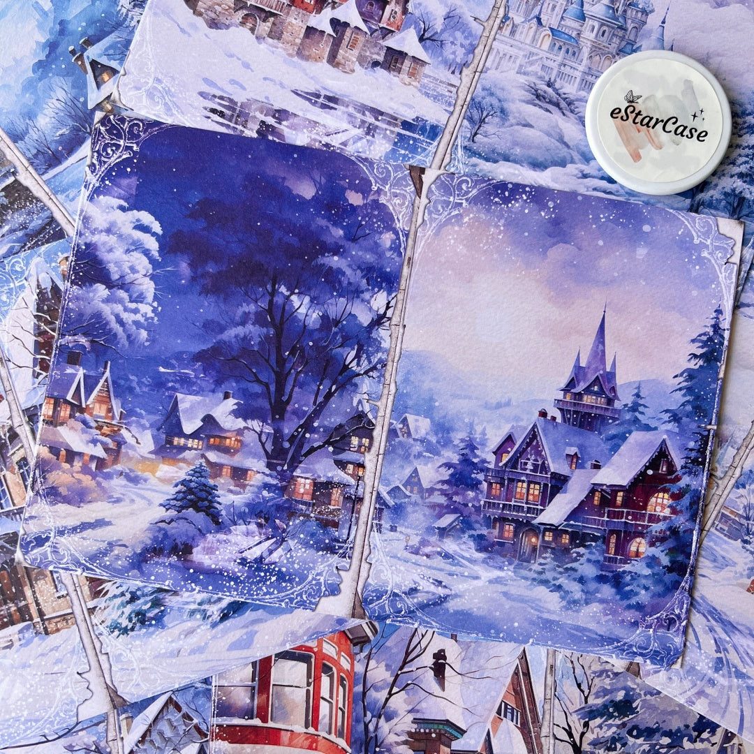 8pcs Christmas Theme Paper DP2455