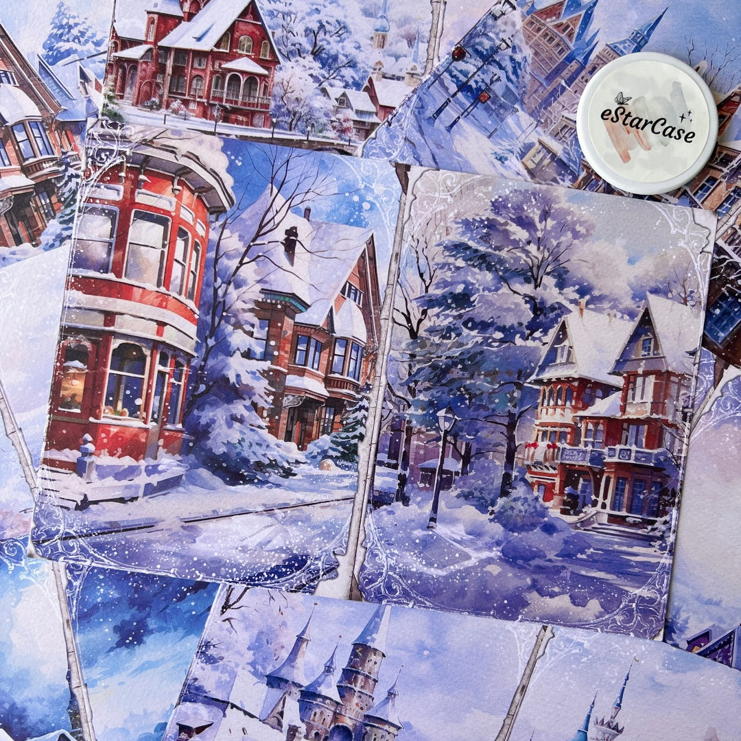 8pcs Christmas Theme Paper DP2455