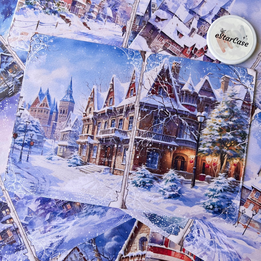 8pcs Christmas Theme Paper DP2455