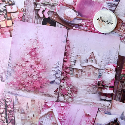 8pcs Christmas Theme Paper DP2456