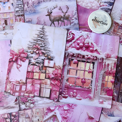 8pcs Christmas Theme Paper DP2456