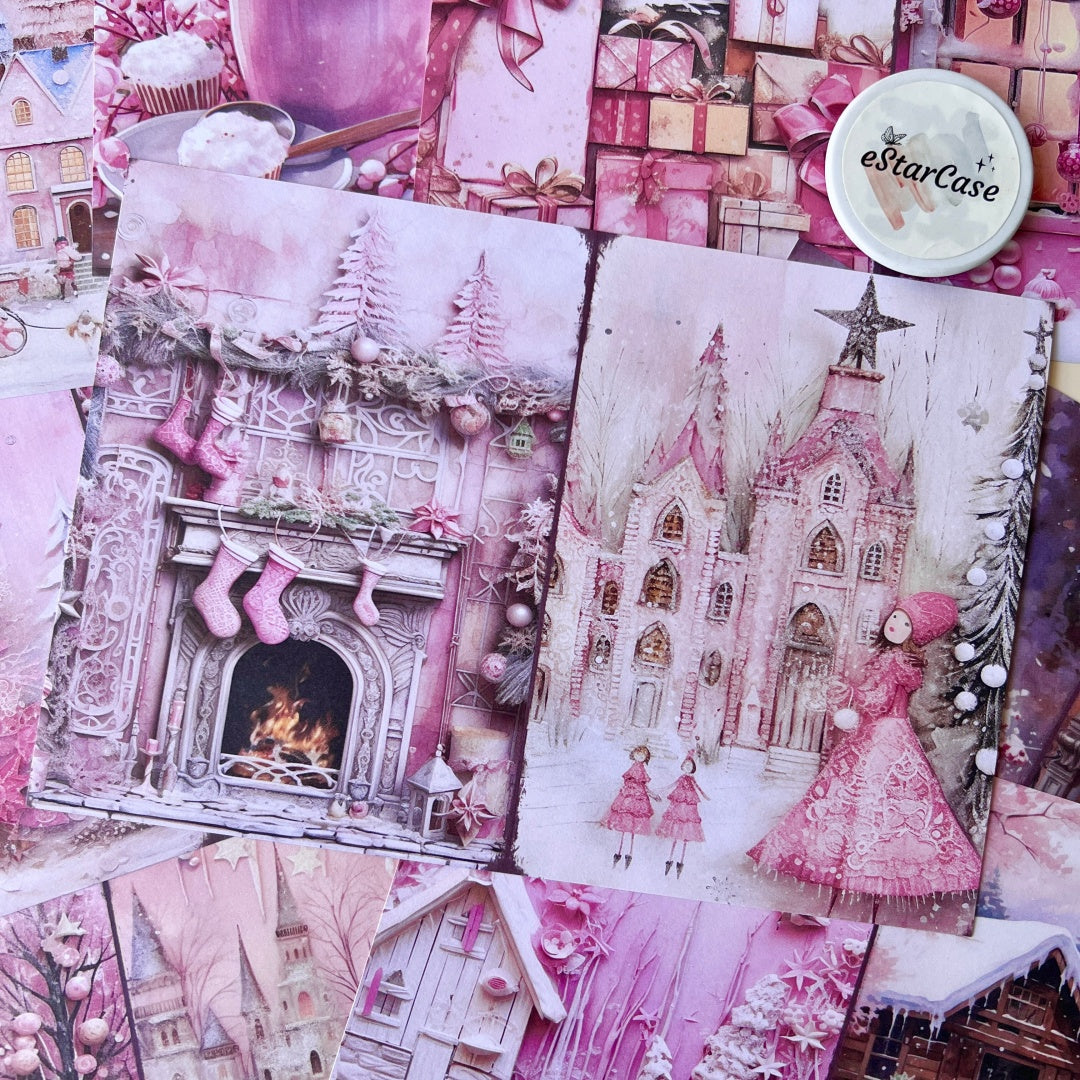 8pcs Christmas Theme Paper DP2456
