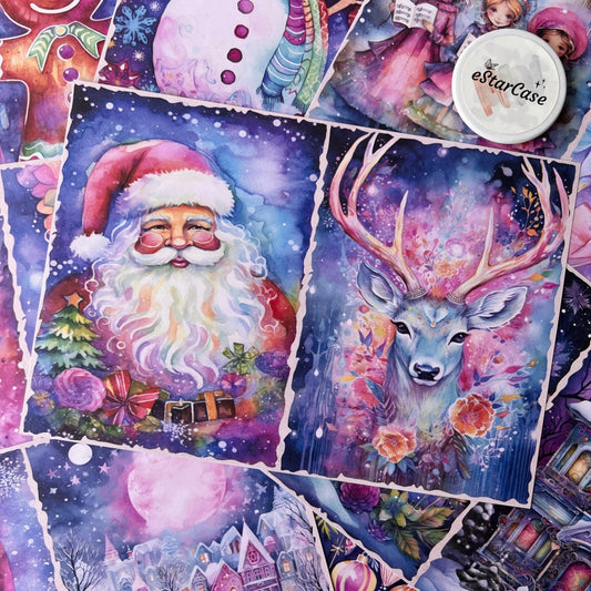 8pcs Christmas Theme Paper DP2490