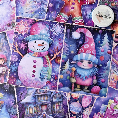 8pcs Christmas Theme Paper DP2490