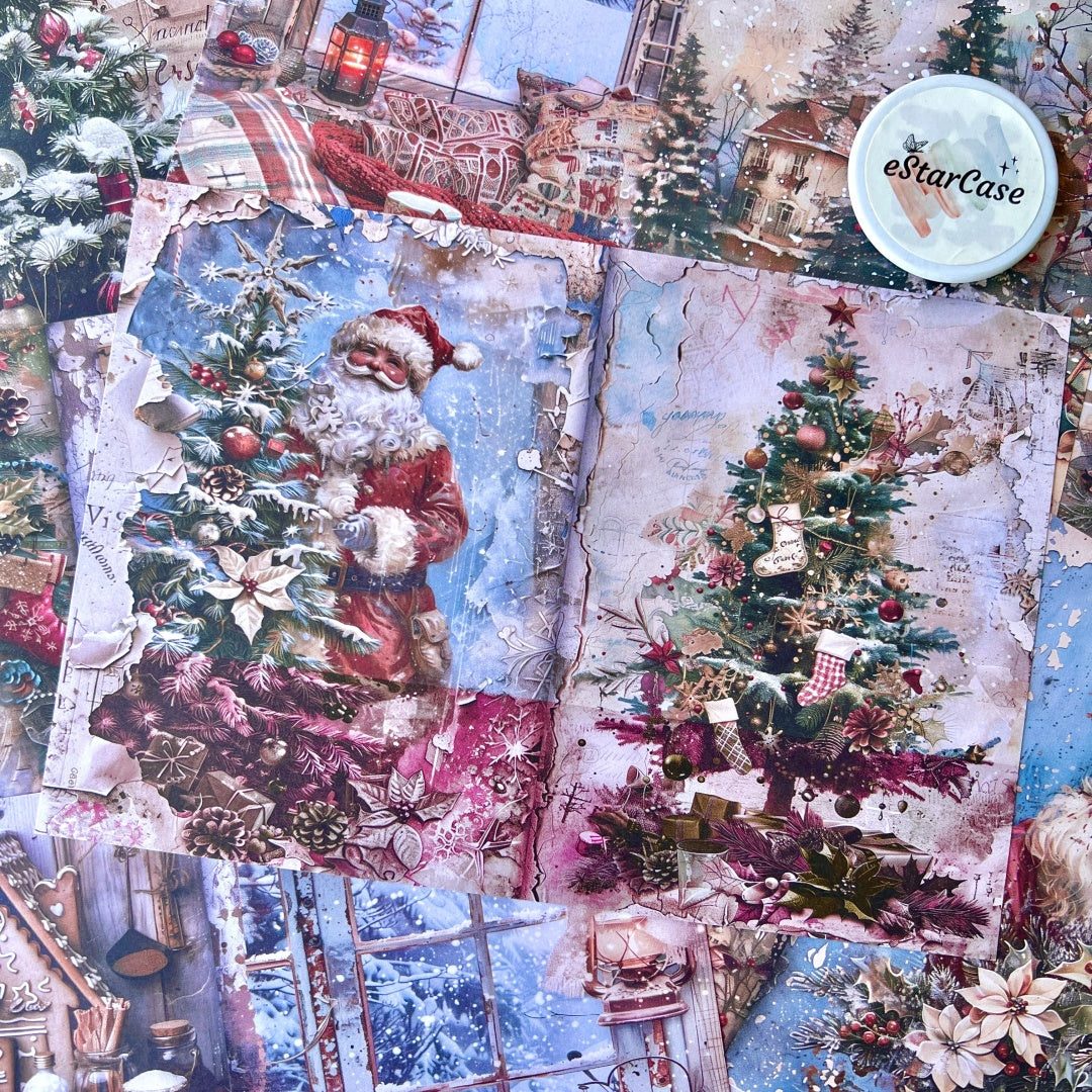 8pcs Christmas Theme Paper DP2494