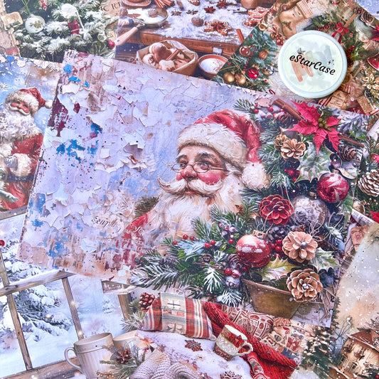 8pcs Christmas Theme Paper DP2494