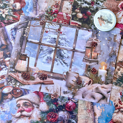 8pcs Christmas Theme Paper DP2494