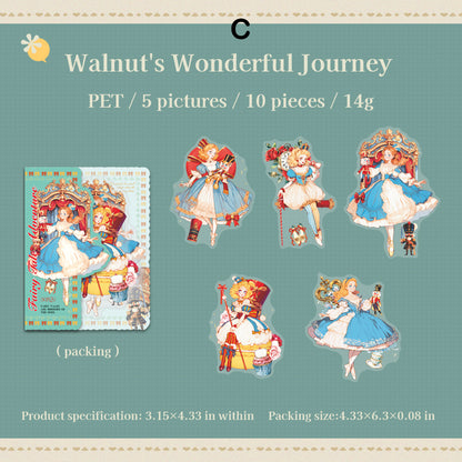 A Fairy Tale Adventure Sticker 10pcs