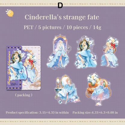 A Fairy Tale Adventure Sticker 10pcs