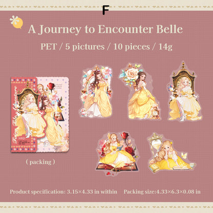 A Fairy Tale Adventure Sticker 10pcs