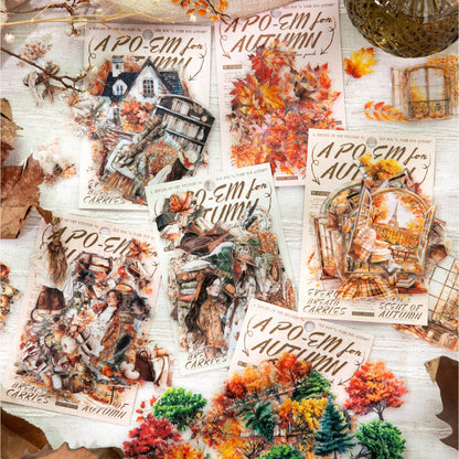 A Poem For Autmn Sticker 30pcs