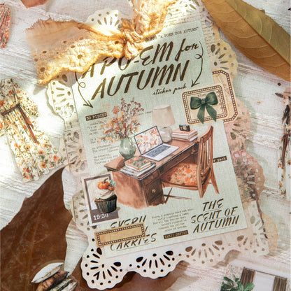 A Poem For Autmn Sticker 30pcs