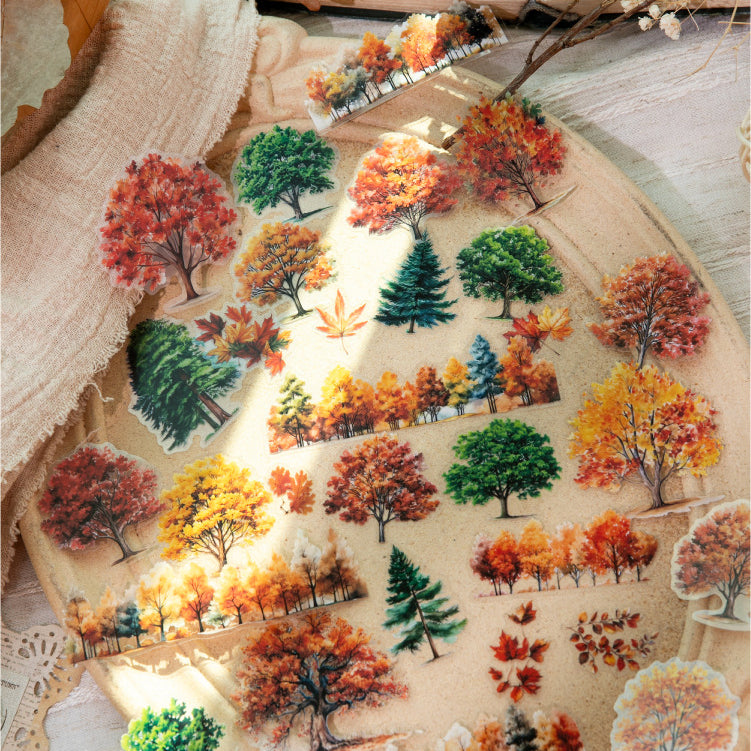 A Poem For Autmn Sticker 30pcs