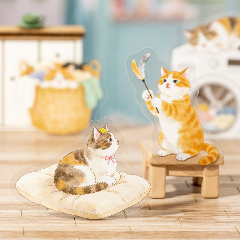 Adventures of A Cute Kitten Stickers 50pcs