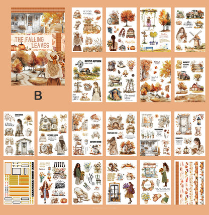 Age of Sail Autumn Pet Party Stickers Book