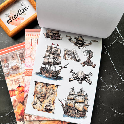 Age of Sail Autumn Pet Party Stickers Book