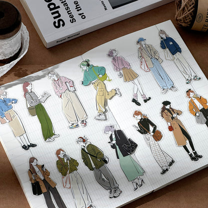 A Leisurely Life  Sticker 30pcs